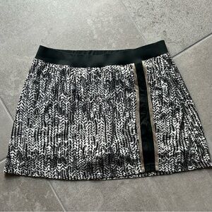 Tail Tech Black/Gold Golf Tennis Athletic Skort